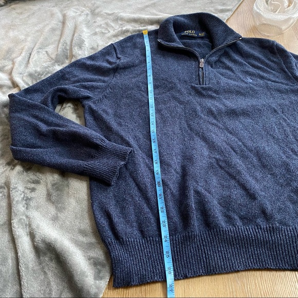 Vintage Polo Ralph Lauren 1/4 Zip Sweater - Picture 14 of 14